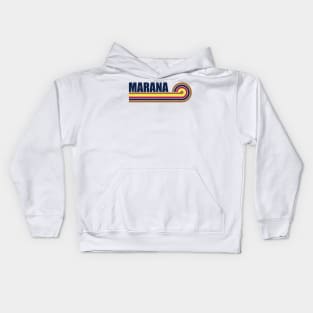 Marana Arizona horizontal sunset Kids Hoodie